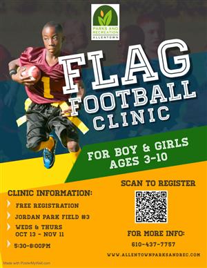 Fall 2021 Flag Football Clinic 