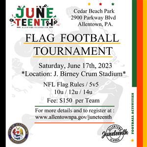 Juneteenth Flag Football