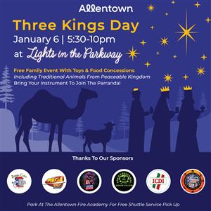 Three Kings Day at Lights in the Parkway