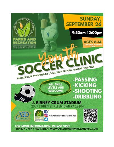 Youth Soccer Clinic - Fall 2021