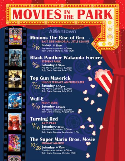 Movies in the Park Series 